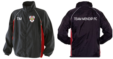 * PERSONALISED * Lightweight Showerproof Training Jacket LV612/ LV610
